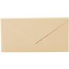Paper24 25 Buste im Formato DIN lungo (110x220 mm) für 100x200 mm (10 x 20 cm) Carte; Colore: Cammello