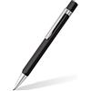 STAEDTLER TRX 440TRX9B-9ST - Penna a sfera (ergonomica triangolare, opaca, superficie in alluminio vellutato, clip in metallo, mina standard, spessore del tratto: B, colore inchiostro: nero)