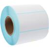 CLISPEED Rotolo Etichette Termiche Adesive 80X40Mm 1000 Etichette Carta Resistente per Piccole Aziende e Spedizioni