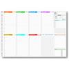 Agendepoint.it Planning settimanale perpetuo spiralato 30x42cm A3 55fogli