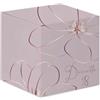 Social Crazy Scatole Portaconfetti cubetto per cerimonie Personalizzate - 18 Anni Azalea - Scatoline Bomboniere battesimo, compleanno, porta bomboniere personalizzato MADE IN ITALY (Pz 10)