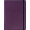 Fabriano 94738 Taccuino con Elast Ecoqua Plus Spiral A5, 70 Fg, Puntinato Vino, 19032112