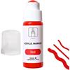 Generico Pennarello per mop, pennarelli per graffiti - Penna Graffiti a base acqua con punta da 18 mm ad asciugatura rapida - Forniture permanenti per graffiti impermeabili da 60 ml per etichettare, disegnare,