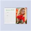 PRINTSERVIS Calendario da Parete Personalizzato 2025 con 12 Foto: Il Planner Scrivibile Ideale per Casa e Ufficio - Un Regalo Emozionante! (Verde)