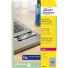 Avery Zweckform® L6008-20 - Etichette per targhette, formato A4, 3.780 pezzi, 25,4 x 10 mm, resistenti alle intemperie, 20 fogli, colore: Argento