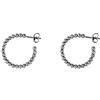 Moun Jewels Orecchini hoops con palline Ø 30 mm