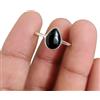 Shubham Manufacturers Naturale occhio di tigre colore marrone pietra preziosa in argento sterling 925 regalo fatto a mano per le donne i suoi gioielli ad anello impilabili (Tiger eye)