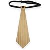 Il Cravattino.com ILCRAVATTINO.COM Cravatta Corta in Legno, Cravattino Modello VERTICAL LINES, per Eventi Eleganti, Stile Audace e Glamour, 13 inserti disponibili