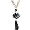 Handmade Venetiaurum - Collana lunga in vetro di Murano e Argento 925 Made in Italy