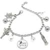 Generic Bracciale Peter Pan inspired con charms