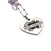 Handmade Collana con ciondolo Maestra - Collana Grazie Maestra con incisione personalizzata