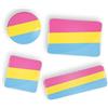 Generic LGBTQIA Pansexual Pride Flag Orgoglio Pansessuale bandiera dell'orgoglio perno
