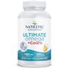 Nordic Naturals, Ultimate Omega-3 + CoQ10, 1280 mg, con EPA, DHA e Coenzima Q10, Altamente Dosato, Gusto Limone, 120 Capsule morbide, Testato in Laboratorio, Senza Soia, Senza Glutine, Non OGM