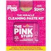 Stardrops The Pink Stuff Miracle Cleaning Paste Kit - Include 850 g di pasta detergente The Pink Stuff Miracle e una spugna abrasiva Miracle Sqeezy a doppio lato, detergente multiuso per superfici