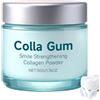 SKZKK Polvere dentale al collagene per gengive, dentifricio idrossiapatite, protegge gengive e smalti, rinforzato, per la cura orale naturale, sviluppato appositamente per l'uso quotidiano e (1 pz)