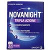 Novanight Tripla Azione Integratore alimentare aiuta a ritrovare il ciclo naturale del sonno con Melatonina, estratti di Papavero della California e Melissa e con estratto di Passiflora - 30 capsule