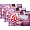 FEI FAN 3x Detergente Igienizzante Solido WC Profumoso, Lavander Fresh, Efficacia Anticalcare (Confezione Da 4 Tavolette)