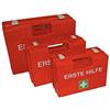 MBS-FIRE - Brandschutzfachhandel MBS-FIRE®, valigetta vuota, arancione + supporto per il primo soccorso, misura S - 260 x 110 x 170 mm