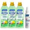 Dc Casa NUNCAS SET 3 PEZZI AMMORBIDENTE MORBIVEL CAMPO DEI FIORI 750 ML + COSMI IGIENIZZANTE SPRAY 150 ML