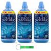 Beni Culinari 3 X Felce Azzurra Ammorbidente Classico - Ammorbidente concentrato - 92 lavaggi - 1840 ml + portachiavi Beni Culinari