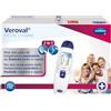 Veroval, Termometro a Infrarossi Veroval 2 in 1 per Misurare la Febbre Nell'Orecchio o Sulla Fronte in Modo Semplice e Rapido; Ottimo per Famiglie Con Bambini; 1 Scatola Contenente 10 Cappucci Monouso