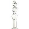 HTdangT Fallo Di Vetro Da 17cm For Donna, Pene Cristallo, Filettatura, Plug Anali For Coppie
