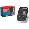 Tuttinfarma Misuratore di Pressione Digitale Parlante (ottimo per anziani), Display LCD, Memoria per 2 Utenti, Polsino Largo 22-42 cm