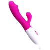 Generico Doppio Piacere - Vibratore con doppia stimolazione punto G e clitoride, 30 modalità di vibrazione, silicone morbido e impermeabile, esperienza intensa e profonda