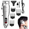 Générique Trimmer Capelli | Macchina Da Taglio Ricaricabile Da USB,Con 4 Pettini Guida per Taglio Senza Fili Personalizzato Papà Marito Animale Domestico Amico Testa Barba Parrucchiere