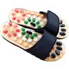 Hoement Ciabatte da Massaggio per Piedi 41-42 in Pu Eva Nere | Digitopressione Plantare, Design Slip-on per Relax, Formato Adulto, Adatte a Casa e Bagno
