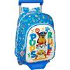 safta PAW PATROL PUPS RULE - Materiale per bambini, ideale per bambini, comodo e versatile, qualità e resistenza, blu, Estándar, Zaino con carrello
