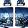 GALSOR Protettivo Per PS5 Skin Disc Edition Anime Console E Controller Vinile Cover Wraps Per PS 5 Version 65370 Senza Bolle E Senza Residui