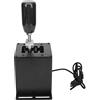Shanrya USB Simulator Shifter, PC Only System Black Racing Games H Gear Shifter con Impugnatura in Fibra di Carbonio per Volante T300RS GT per G29 per G25