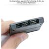 ciciglow La Scheda di Memoria di Gioco Ad Alta velocità da 128 MB Trasferisce in Modo Efficiente i Dati Design Compatto per il Gioco (BLACK)