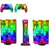 GALSOR Protettivo Per PS5 Skin Disc Edition Anime Console E Controller Vinile Cover Skin Wraps Per PS 5 Disc Version 57623 Senza Bolle E Senza Residui