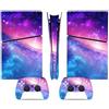 YLMKMVLCZC Pelle Decalcomania Per PS5 Slim Skin Digital Edition Console E Controller Vinyl Cover Skins Wraps Resistente Ai Graffi Compatibile Con 39035 Avvolgimento Della Pelle