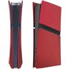 Generic Mascherina per PS5 Pro, Mascherina di Ricambio per Custodia Antipolvere - Rosso (Edizione Digitale)