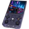 RiToEasysports Console di Gioco Portatile, Grigio Traslucido, Batteria da 4000 MAh, Doppi Joystick, Display 720x720 da 4 Pollici per Giochi retrò in Movimento (#12)