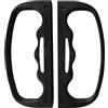 Fiorky 2pcs Boxing ABS Boxing Grips Reusoble Fitness Boxing NS2 Game Controller (nero Black)