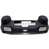 Perfect Part Custodia per joypad con impugnatura a mano con pulsante di innesco L2 R2 per PSV 2000 PSV2000 PS VITA 2000 Slim Game Console (nero)