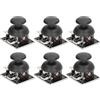 FILFEEL Kit Modulo di Ricambio Controller di Gioco con Sensore Joystick a Doppio Asse X Y da 6 Confezioni KY‑023