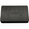 Generic Custodia trasporto protettiva per Anbernic RG DS,console giochi scatola organizzatore di stoccaggio antiurto borsa Per Anbernic RG DS,Disegno del coperchio magnetico (Nero traslucido)