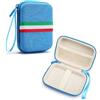 Generico Borsa da trasporto Per Trimui Brick Console di gioco, borsa dell'organizzatore portatile della cassa dura antiurto la console di gioco portatile di per Trimui Brick (Blu)