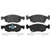 febi bilstein 16907 Kit pastiglie freno con supporti, 1 unità | Compatibile con: OPEL CORSA E, CORSA E Kasten/Schrägheck