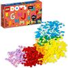LEGO DOTS MEGA PACK - Lettere e Caratteri, Giochi per Bambini e Bambine da 6 Anni in su, Lavoretti Creativi Fai Da Te, Giocattoli con Accessori per Decorare la Camera da Letto o la Scrivania 41950