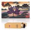 Paramint Light Lotus (Bordi cuciti) - Tappetino da Gioco MTG - Compatibile con Tappetino da Gioco Magic The Gathering - Gioca a MTG, YuGiOh, TCG - Disegni Originali