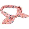 CARTOON Fascia per Capelli Disney, Minnie Mouse, fermacapelli con Nodo, Elastico, Arancio - 1745