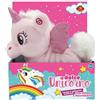 DE. CAR Peluche Unicorno Bambina che Cammina per Festa Compleanno