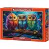 Castorland Puzzle 1000 pezzi: tre piccoli gufi