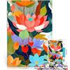 SYUNFEI Il giardino di velluto puzzle 1000 pezzi per adulti Giocattoli che creano dipendenza e sfidano l'intelligenza del cervello Decorazioni e regali unici per la casa 38x26cm